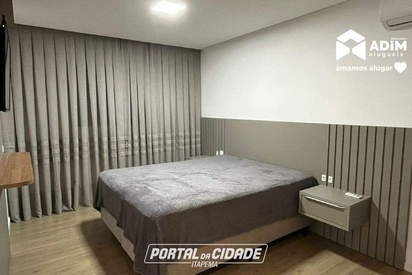 Apartamento para alugar - 200m&sup2; - Meia Praia
