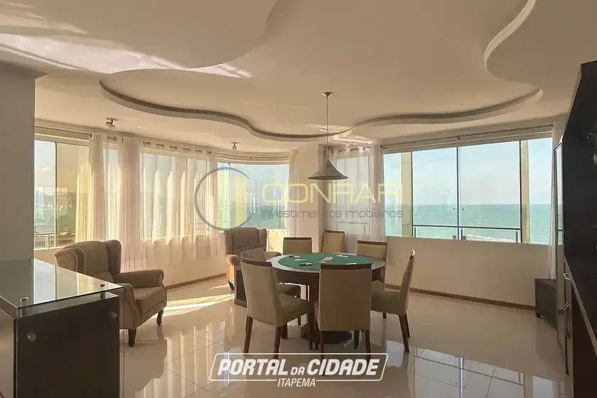 Apartamento para alugar - 212m&sup2; - meia praia