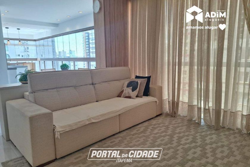 Apartamento para alugar - 145m&sup2; - Meia Praia