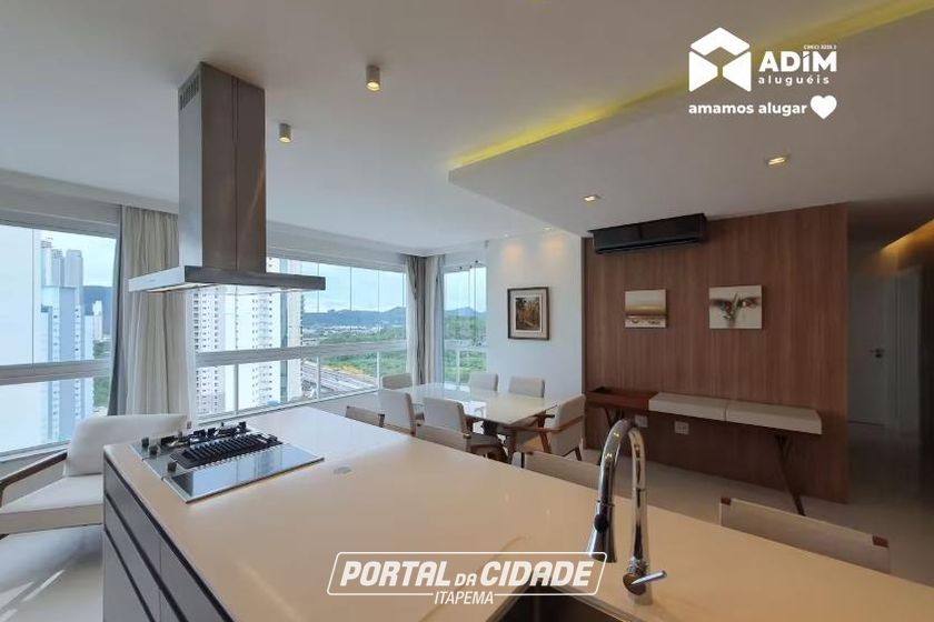 Apartamento para alugar - 134m&sup2; - Centro