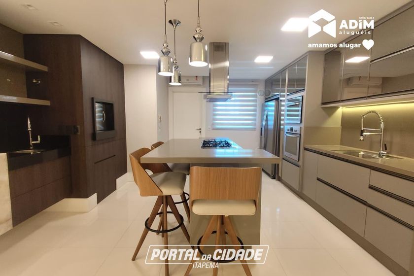 Apartamento para alugar - 138m&sup2; - Centro