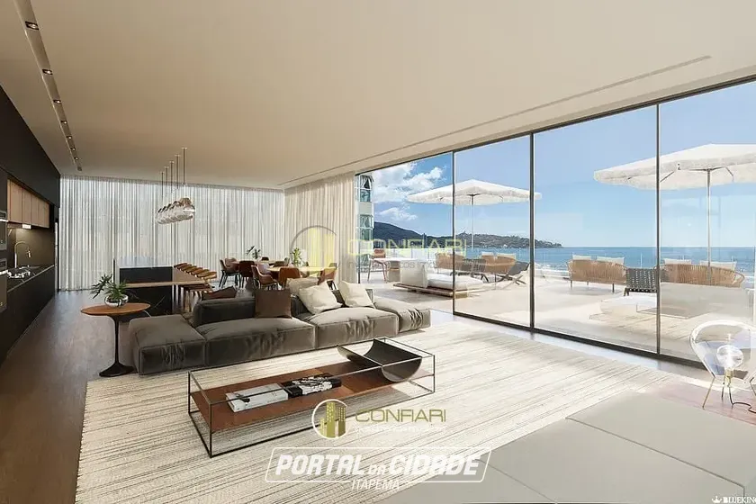 Apartamento &agrave; venda - 229m&sup2; - Centro - Frente Mar