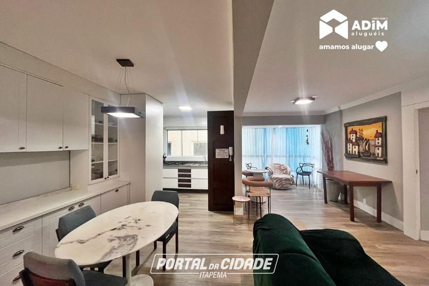 Apartamento para alugar - 120m&sup2; - Centro