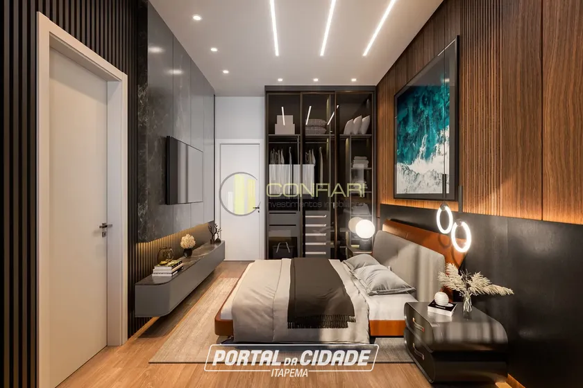 Apartamento &agrave; venda - 130m&sup2; - Meia Praia
