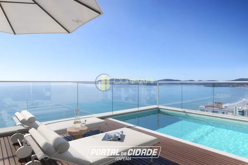 Apartamento &agrave; venda - 282m&sup2; - Meia Praia
