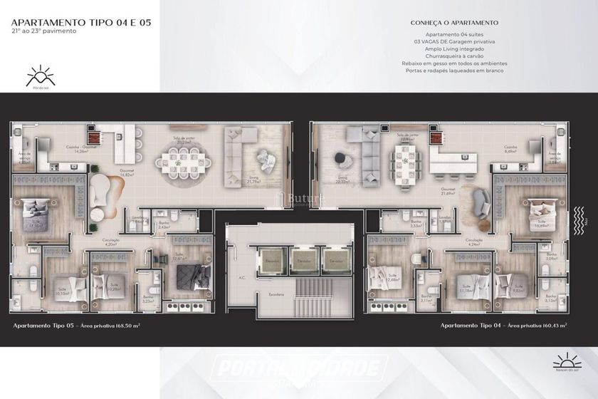 Apartamento &agrave; venda - 82m&sup2; - 