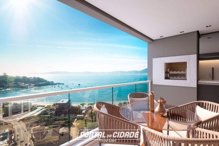 Apartamento &agrave; venda - 100m&sup2; - Canto da Praia