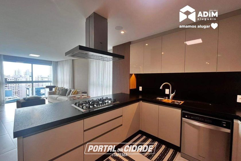 Apartamento para alugar - 120m&sup2; - Centro