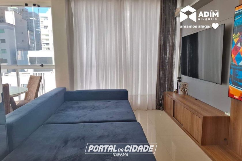 Apartamento para alugar - 125m&sup2; - Meia Praia