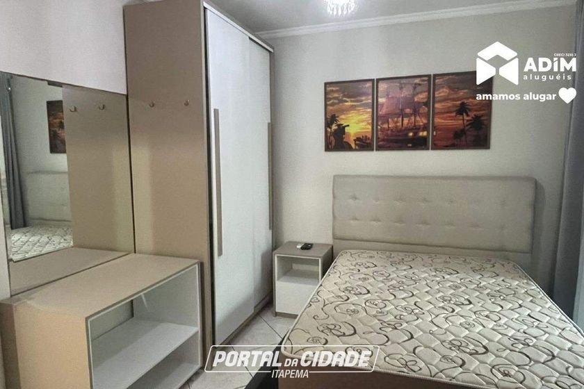 Apartamento para alugar - 140m&sup2; - Meia Praia
