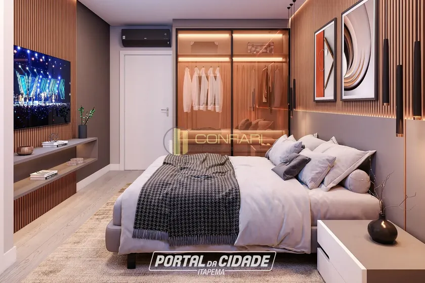 Apartamento &agrave; venda - 114m&sup2; - Meia Praia