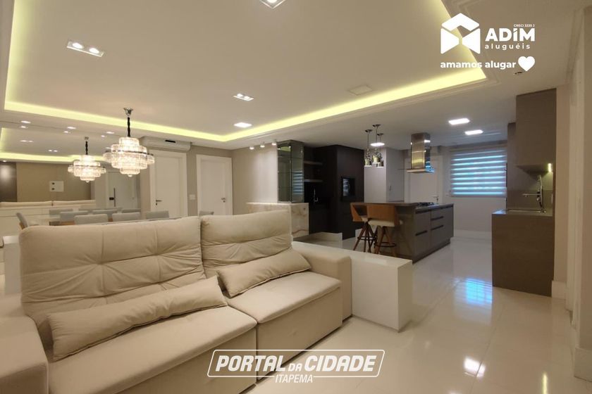 Apartamento para alugar - 138m&sup2; - Centro