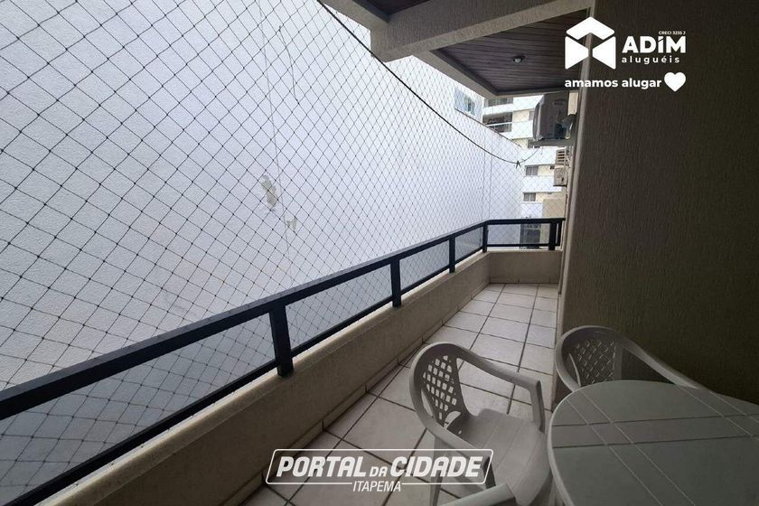 Apartamento para alugar - 134m&sup2; - Meia Praia
