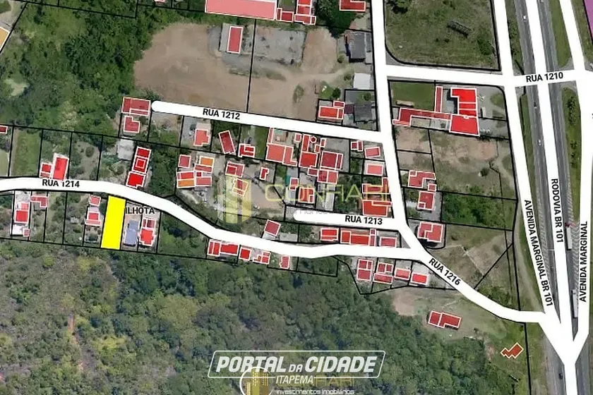 Terreno &agrave; venda - 312m&sup2; - Ilhota
