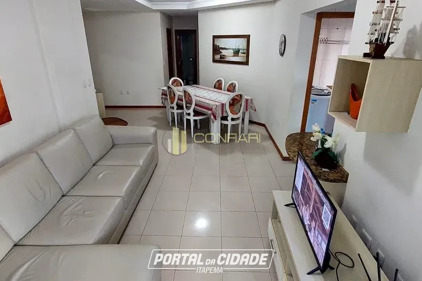 Apartamento para alugar - 106m&sup2; - MEIA PRAIA