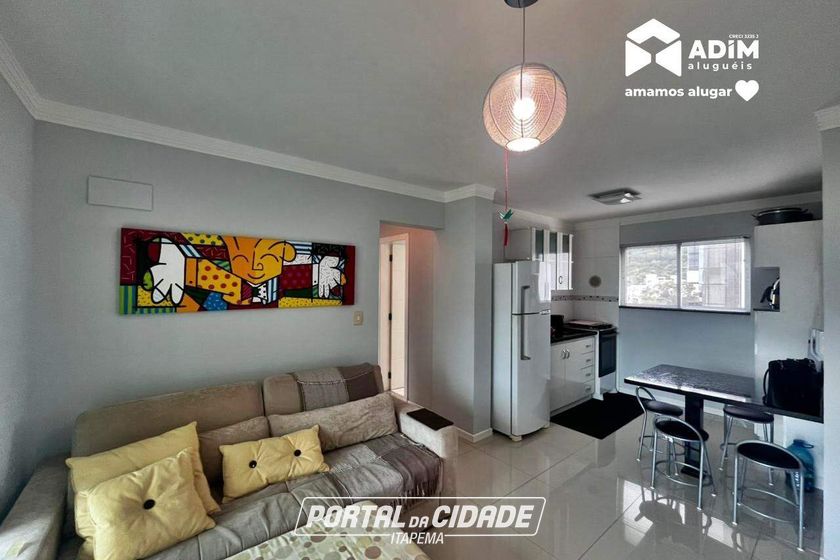Apartamento para alugar - 65m&sup2; - Praia Brava de Itaja&iacute;