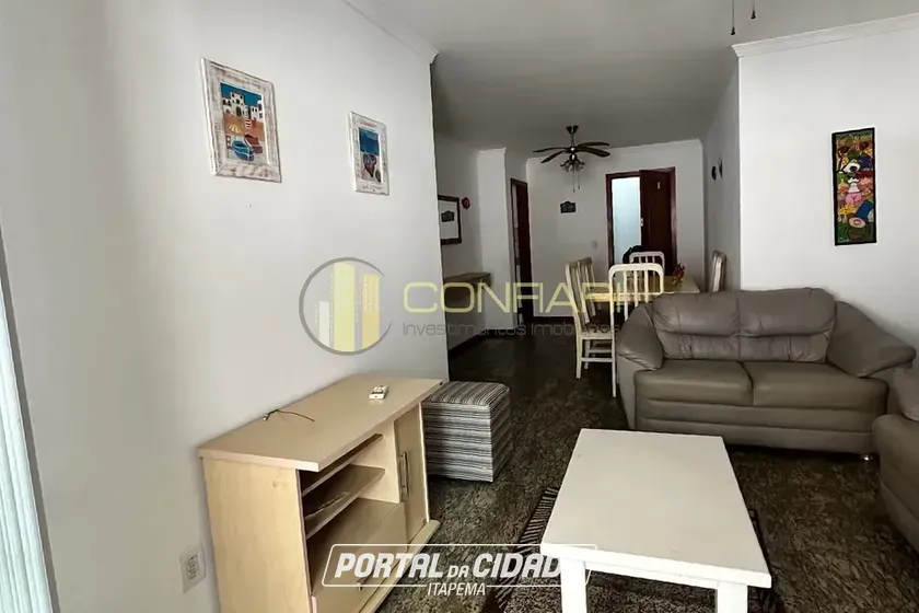 Apartamento para alugar - 70m&sup2; - Meia Praia