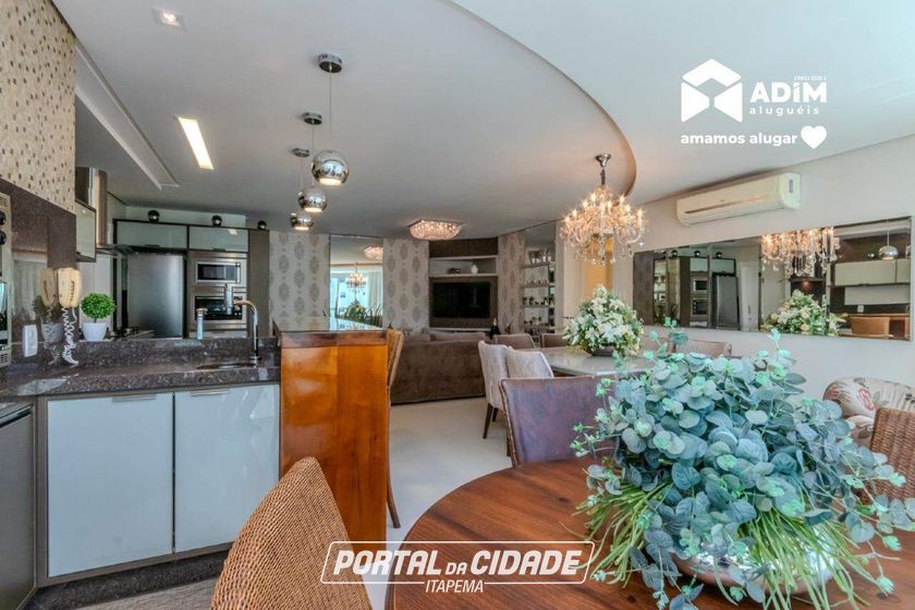 Apartamento para alugar - 128m&sup2; - Centro