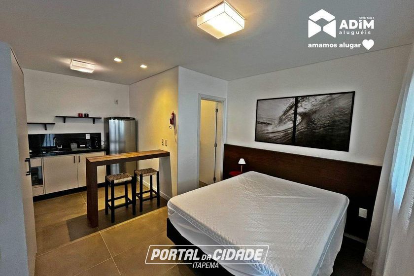 Apartamento para alugar - 20m&sup2; - Praia Brava