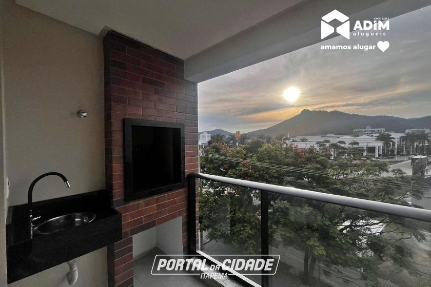 Apartamento para alugar - 64m&sup2; - Centro