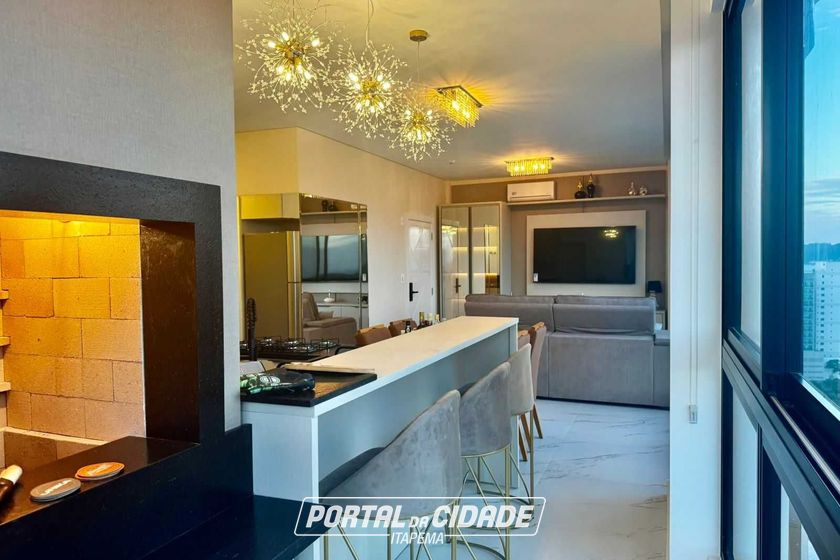Apartamento &agrave; venda - 92m&sup2; - Balne&aacute;rio Pereque