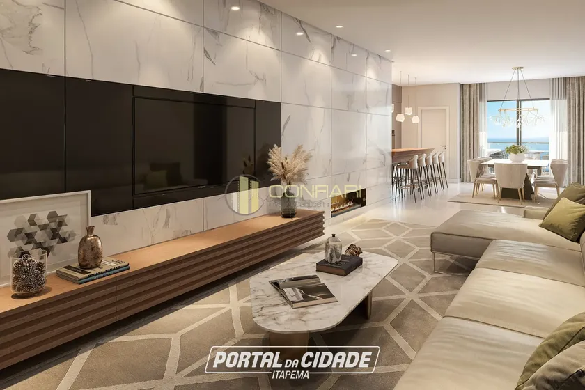 Apartamento &agrave; venda - 125m&sup2; - Centro