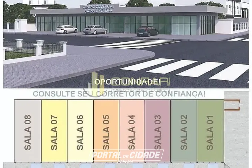 Sala Comercial &agrave; venda - 40m&sup2; - Alto S&atilde;o Bento