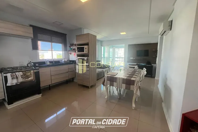 Apartamento para alugar - 80m&sup2; - Meia praia