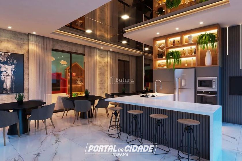 Apartamento &agrave; venda - 123m&sup2; - Meia Praia