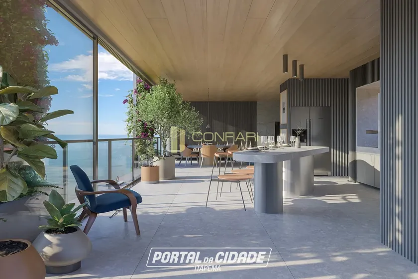 Apartamento &agrave; venda - 178m&sup2; - Meia Praia