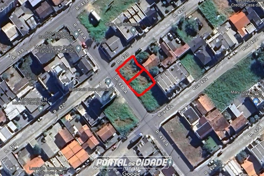Terreno &agrave; venda - 504m&sup2; - Morretes