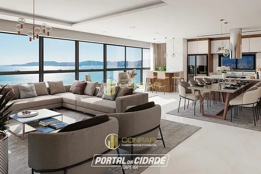 Apartamento &agrave; venda - 198m&sup2; - Meia Praia