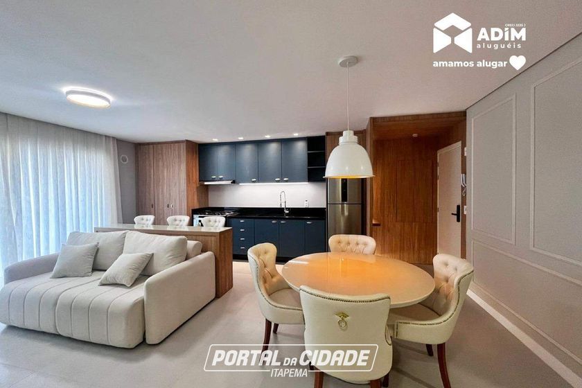 Apartamento para alugar - 107m&sup2; - Praia Brava de Itaja&iacute;