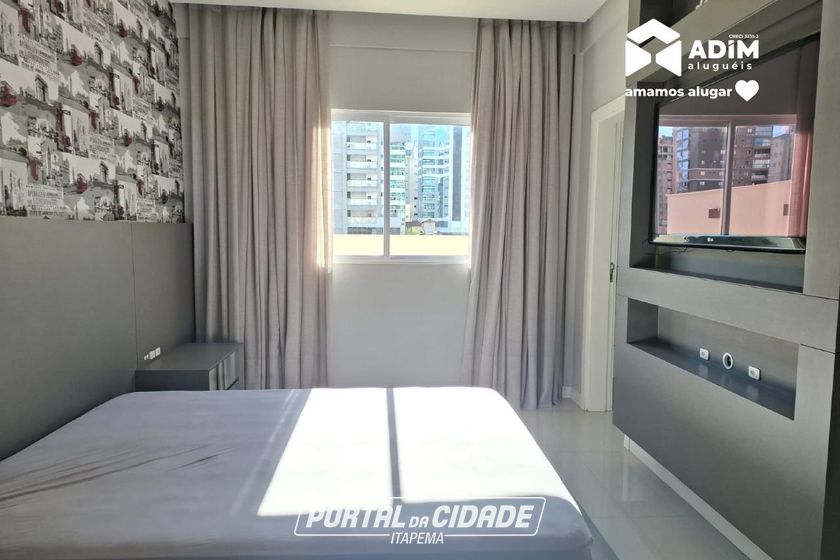 Apartamento para alugar - 125m&sup2; - Meia Praia