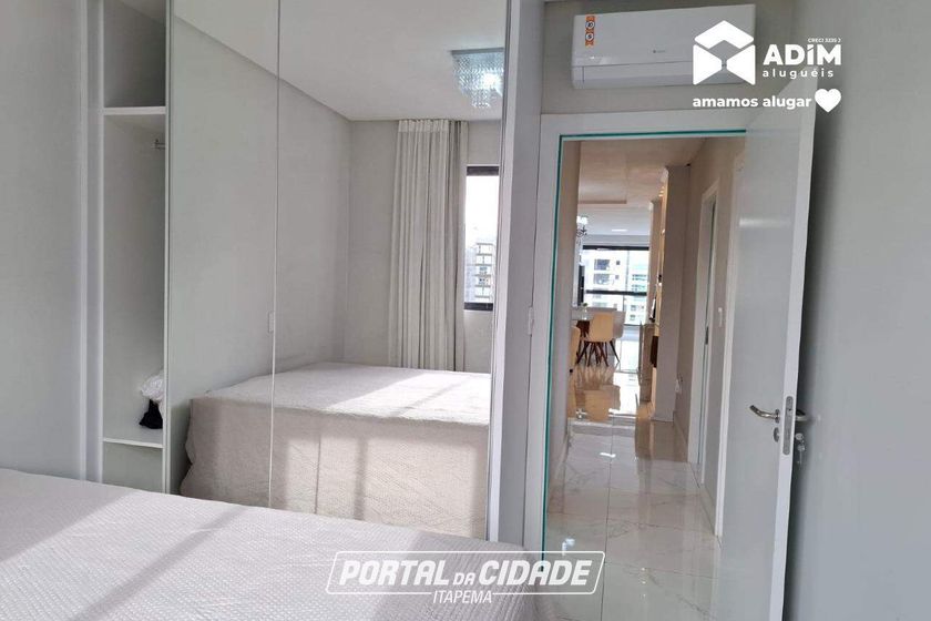 Apartamento para alugar - 93m&sup2; - Meia Praia