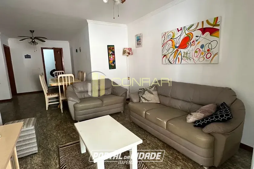 Apartamento para alugar - 70m&sup2; - Meia Praia
