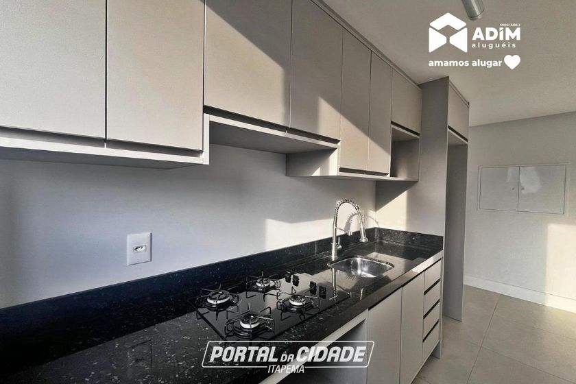 Apartamento para alugar - 64m&sup2; - Centro