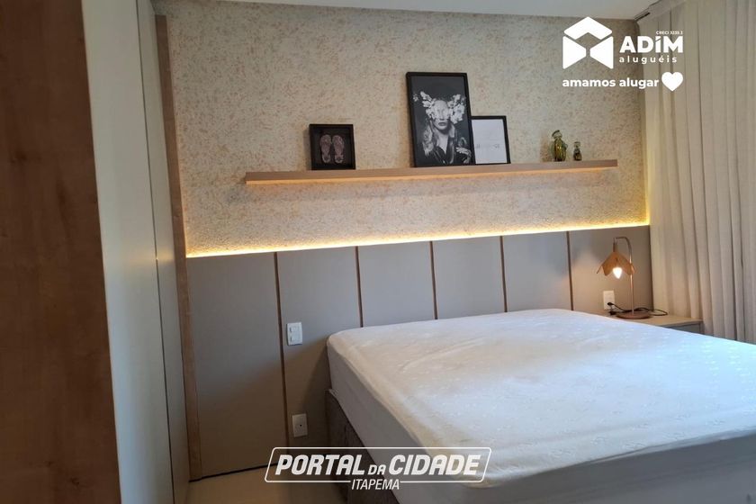 Apartamento para alugar - 142m&sup2; - Meia Praia