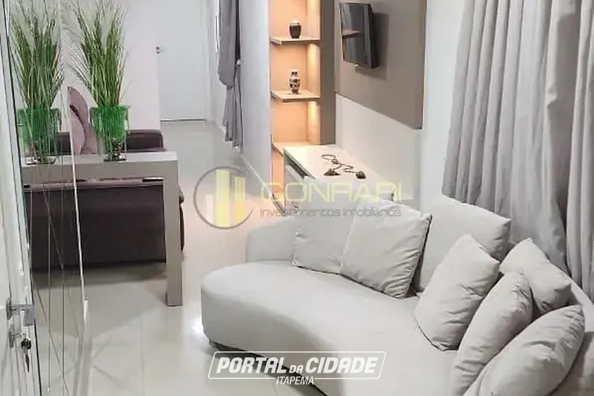 Apartamento para alugar - 80m&sup2; - Meia Praia