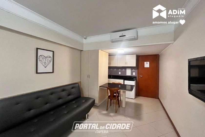 Apartamento para alugar - 25m&sup2; - Centro