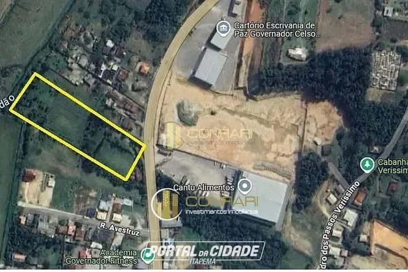 Ch&aacute;cara &agrave; venda - 15176m&sup2; - Ganchos de Fora