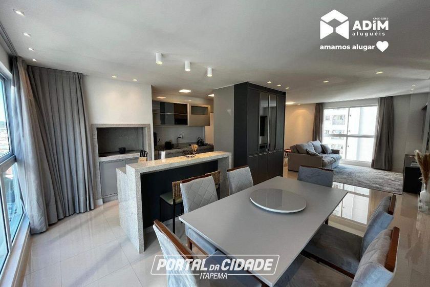 Apartamento para alugar - 127m&sup2; - 2 Quadra Centro