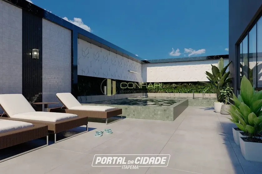 Apartamento &agrave; venda - 126m&sup2; - Meia Praia