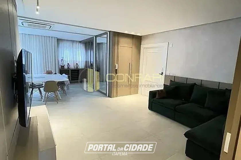 Apartamento para alugar - 163m&sup2; - Meia Praia