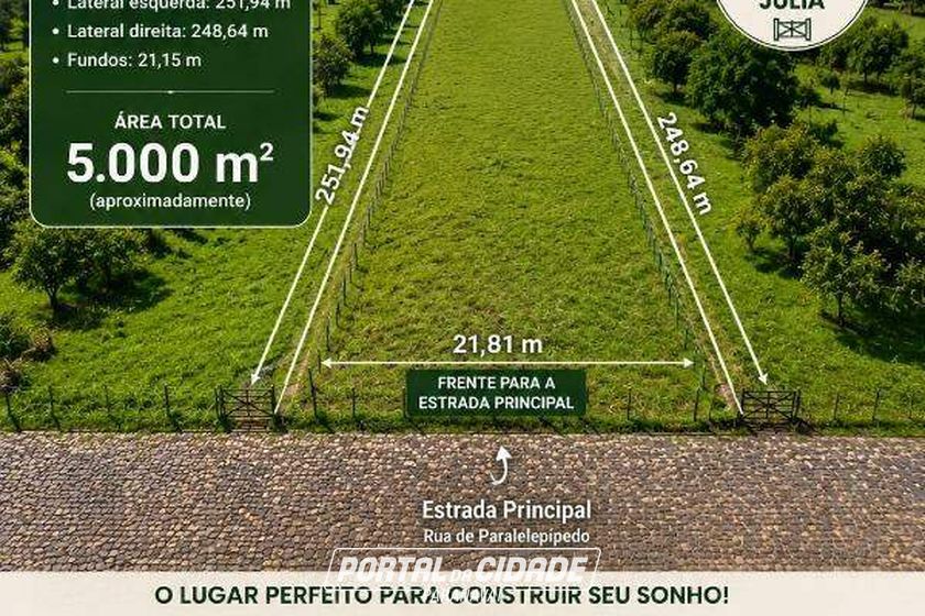 Ch&aacute;cara &agrave; venda - 10000m&sup2; - &Aacute;rea Rural de Paranava&iacute;