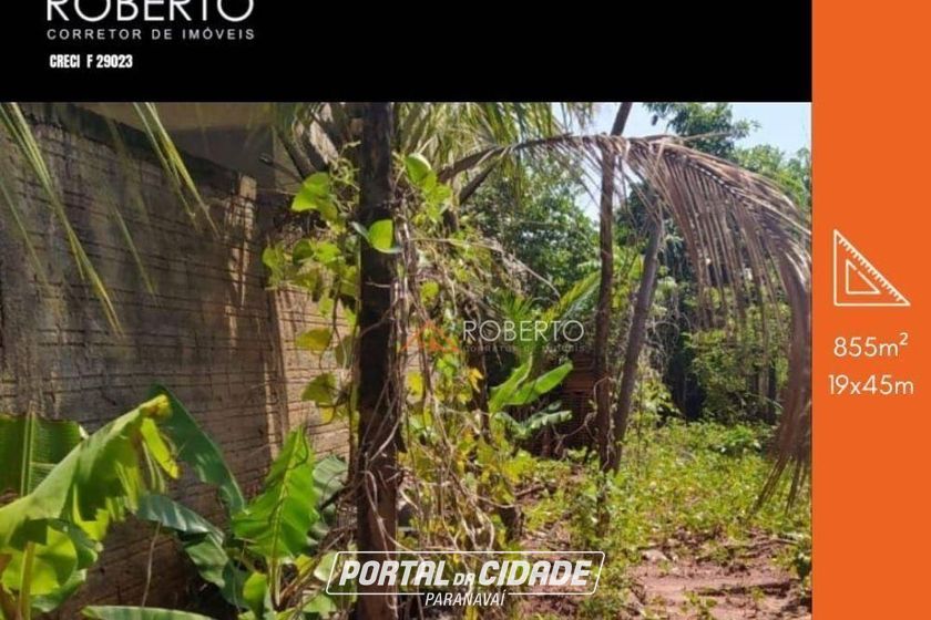 Terreno &agrave; venda - 855m&sup2; - Jardim S&atilde;o Jorge