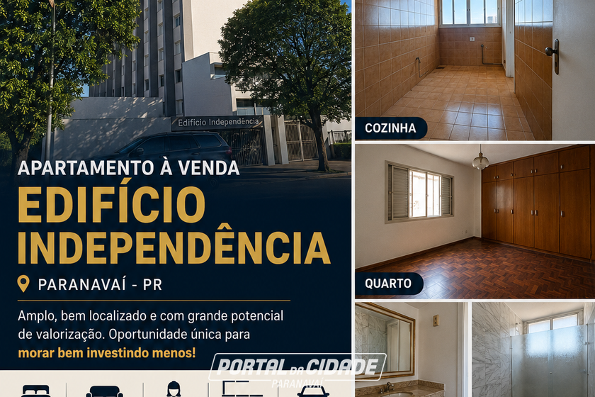 Apartamento &agrave; venda - 166m&sup2; - INDEPEND&Ecirc;NCIA 