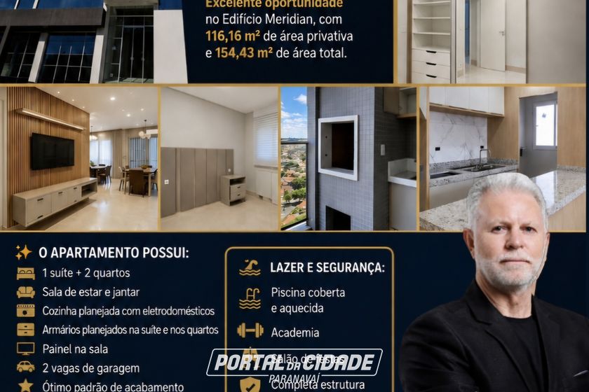 Apartamento &agrave; venda - 116m&sup2; - Centro