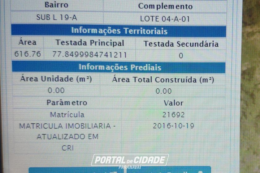 Terreno &agrave; venda - 616m&sup2; - Vila Oper&aacute;ria