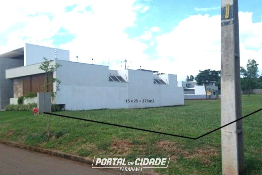 Terreno &agrave; venda - 375m&sup2; - Condom&iacute;nio Bougainville 